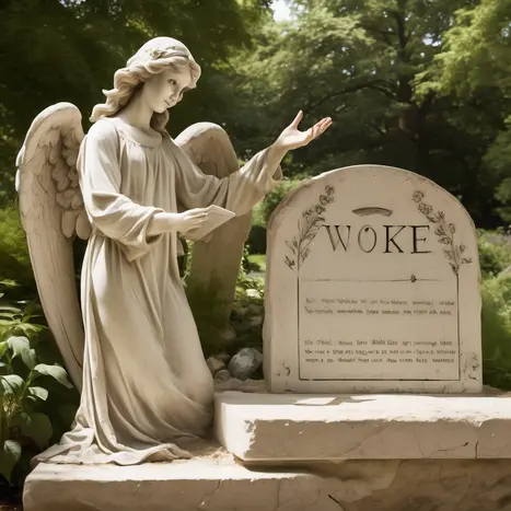Woke is Dead An Aggel proclaims thet Woke is Dead
