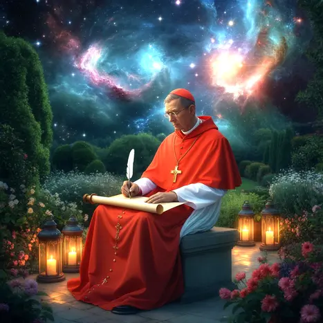 A Cardinal A Cardinal creating the list of Popes