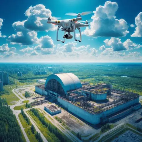 Drone Strike Did Russia attack Chernobyl with a Drone?