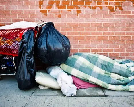 Homeless Homeless on the street